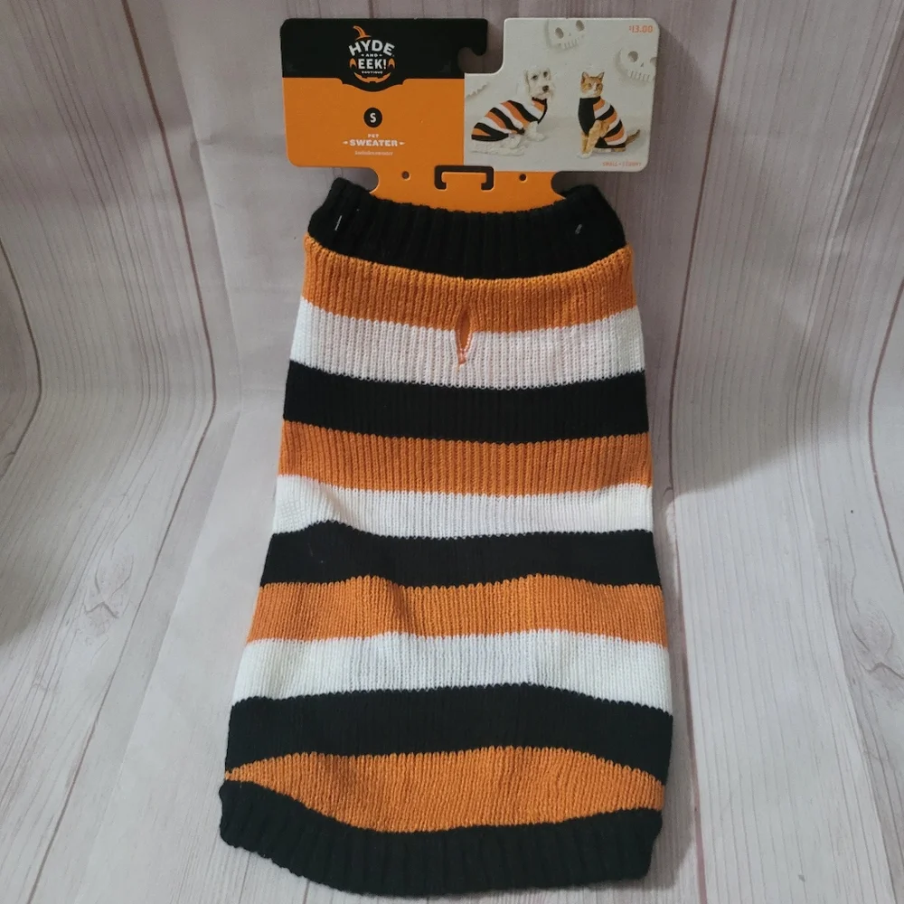 Halloween Pet Sweater Dog or Cat New Size S